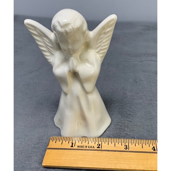 Vintage Ceramic Angel Figurines Set of 2 - Picture 6 of 6